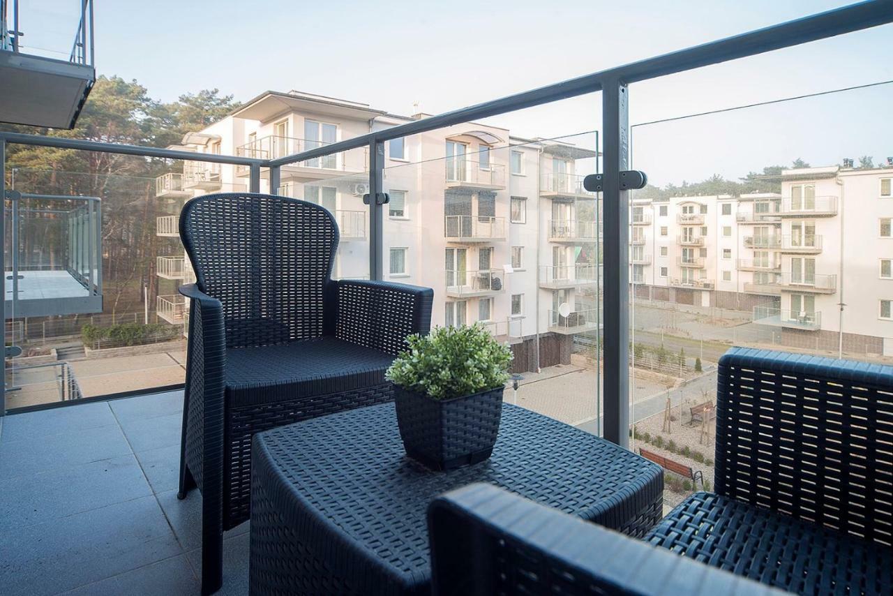 Pink Apartment Lesne Tarasy Dziwnówek Exteriör bild